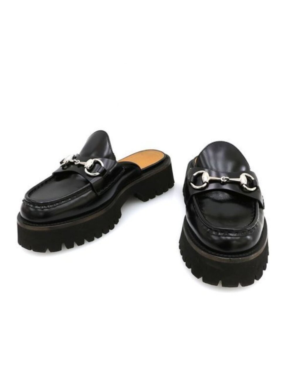 Gucci Horsebit Mules Black
